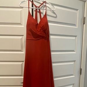 AZAZIE Structured Dress, Rust